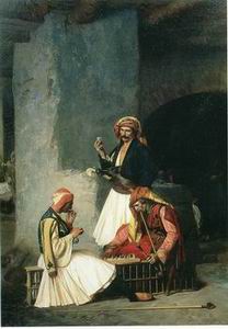 Arab or Arabic people and life. Orientalism oil paintings 36